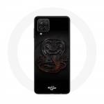 Coque pour Samsung Galaxy A12 Cobra Kai S&eacute;rie Logo Affiche