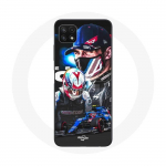 &Uuml;mbris Samsung Galaxy A22 5G vormel 1 Esteban Ocon F1 Racing Driveri jaoks