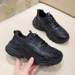 Platvorm isa kingad naiste uus k&otilde;rgus, valge vaba aja spordiala kevad ja s&uuml;gis suve show jalad Little Wild Lightweight 35 must