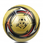 WTEMPO PU Soccer Ball GB Jalgpall Treening ja v&otilde;istlus Jalgpall Kulumiskindel &otilde;pilaste vabaajajalgpall Size 5 kuld