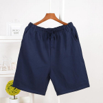 Meeste pidžaamap&uuml;ksid Lounge Sleep Shorts Hingavad pidžaamap&uuml;ksid Taskutega Venivad kodup&uuml;ksid Jogger Sportlikud vabaaja higip&uuml;ksid XXL tumesinine