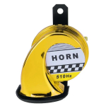 Universaalne 400db DC 12V mootorratta tigu &otilde;husireen Super Loud veekindel helisignaal auto veoauto mootorrattale kuld