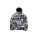 Nike alla t&auml;idetud Windrunner Shield kapuutsiga jakk Meeste &Uuml;ler&otilde;ivad Sail-White CU4407-133 S gray