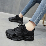 Platvorm Dad Kingad Naiste kevad- ja s&uuml;gisesitlusega jalad Little Wild, uued lisak&otilde;rgused, mustad vabaaja tossud 35