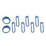 ABS Autotulede Dekoratiivkate Iluv&otilde;re Dekoratsioon Kleebised Jeep Wragnler JK 2007-2017 Autov&auml;liskeskkonna Tarvikud sinine