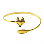 Loomingulised naiste v&auml;ikese rebase kujuga k&auml;ev&otilde;ru, elegantne avatud reguleeritav k&auml;ev&otilde;ru, galvaniseeriv lihtne k&auml;ev&otilde;ru ehe kingitus kuldne