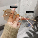 Naiste intelligentsed fotokroomsed miinusdioptriga prillid v&auml;litingimustes v&auml;rvimuutvad p&auml;ikeseprillid trendikad l&uuml;hin&auml;gelikkusega retseptiprillid -2