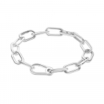 H&otilde;betatud messingist k&auml;ev&otilde;ru Me Pearl Chain Link K&auml;ev&otilde;rud naistele Peened kingituseks m&otilde;eldud ehted, mis sobivad Charms 2022 New Me kollektsiooni 16.5 - 17cm