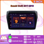 Juhtmeta Androidi autoraadio Carplay Suzuki Swift 2017-2019 auto multimeedia videopleier GPS-navigatsioonis&uuml;steemiga WIFI 2+32GB 2+32GB