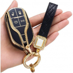 Fits Maserati key cases GT with Quattroporte from 2013, Ghibli, Levante from 2017 keyless smart key cases. must