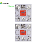 2 karpi Hambaproteeside Sektsionaalne Maatriksis&uuml;steem Hambaproteeside Sektsionaalne Maatriksriba Vaigust Klammerdus-/Eraldus R&otilde;ngas Hambaarsti T&ouml;&ouml;riistad 100 tk/Karp h&otilde;be