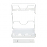 Potikaane riiul puurimata Seinale paigaldatav potikaane raam Veekindel roostekindel s&uuml;sinikterasest poti kaane hoidik Double Layer