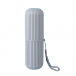 Reisihambaharjakarp kruusi&uuml;mbris Pasta Vannitoa Hammaste Vannitoa Aksessuaarid Kaetud hoidik Tass Telkimine 1Pc roosa