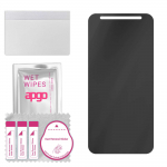 apgo Privacy Matte Hybrid protective glass compatible with ZTE Optus X Start 3, flexible nano glass, great replacement for tempered glass, scratch-res