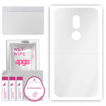 apgo Ultra Clear Protective Skin Sticker for the back compatible with Wiko WIM Lite, Wrap Film, Hydrogel Film, Flexible, Soft TPU with positioning lay
