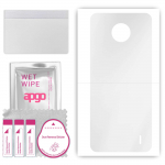 apgo Ultra Clear Protective Skin Sticker for the back compatible with Nokia C20, Wrap Film, Hydrogel Film, Flexible, Soft TPU with positioning layer e