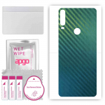 apgo kaitsev nahakleebis seljale, mis &uuml;hildub Alcateliga 3x (2019), Pakkekile, foolium, vin&uuml;&uuml;l &ndash; mustriga s&uuml;sinikkameeleon CAKA1