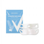 Eelhoe Face Lift Mask Pehme geel kortsudevastane teip Nahk Whiten Bandage Salendav V&ouml;&ouml; V-kujuline plaaster V&auml;hendab topeltl&otilde;ua 1pc