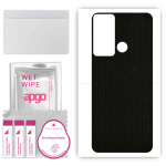 apgo Protective Skin Sticker for the back compatible with Infinix Hot 20i, Wrap Film, Foil, Vinyl - Pattern Matrix