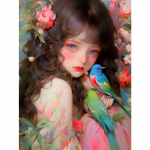 DIY t&auml;isring teemantmaal ristpistes 3D kunstistiilis kodu stseen dekoratiivne teemantmaal 5d teemantkunstimaal Full Round 25X37.5CM