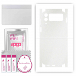 apgo kaitsev nahakleebis tagak&uuml;ljele ja k&uuml;lgedele, mis &uuml;hildub Samsung Galaxy Z Flip4-ga, t&auml;iskile, foolium, vin&uuml;&uuml;l &ndash; muster, matt l&auml;bipaistev