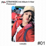 Stray Kids 3. albumi 5-t&auml;rni ametlik fotokaart, standardver Digipack Ver KPOP Han - #1