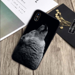 vihane lumehunt kate Pehme silikoonmust telefoni&uuml;mbris iPhone 5 5S SE 6 pluss 7 8 12 13 plus X XR XS Max 11 PRO Max jaoks iphone 11