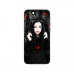 Gooti ilus tumeda kunsti ilu telefoni&uuml;mbris telefonile iphone 2020se 6s 7 8 plus x 10 XR XS 11 12 13 mini pro MAX must tpu tagakaas iphone 5 5S SE 2016