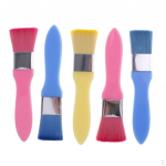5Pcs Soft Silicone Facial Mud Mask Applicator/Body Lotion Brush/Hairless to Apply Thin