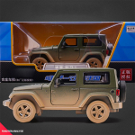 1/32 m&otilde;&otilde;tkavas metallist mudelautod M&auml;nguautod, Jeep Wrangler maastikus&otilde;iduk Porine versioon T&otilde;mmatav sulamist m&auml;nguauto helide ja tuledega M&auml;nguasi lastele M&auml;nguasjad 1/32-Size:12.5*6*6cm