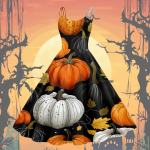 Naiste mood Halloweeni tr&uuml;kitud seksikas olkaimeta gooti kokteilikleit punki, vintage kleit. S sinine