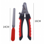 Professionaalne lemmiklooma kassi k&uuml;&uuml;nel&otilde;ikur koos sirbiga roostevabast terasest hooldusk&auml;&auml;ride l&otilde;ikurid lemmikloomade k&uuml;&uuml;niste jaoks koeratarbed