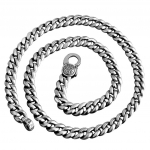 H&otilde;bedane kuue t&auml;hem&auml;rgiga mantra kaelakee isiksuse korea versioon Meeste retromood karm trendikas h&otilde;bedane ripats kett 50CM