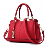 Uus trendikas Korea stiilis magus mood naiste kott Crossbody kott &otilde;lakott burgundiapunane