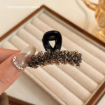 S&auml;rav, l&auml;ikiv v&auml;ike haaratsiklamber Naistele t&uuml;drukutele Juukseklamber otsaesine Pauk Printsess V&auml;ikese Juuksek&uuml;&uuml;sklambriga Juukseklamber Stiiliv Peakate