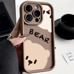 Telefoni&uuml;mbris iPhone'ile 11 13 12 14 15 16 Pro Max 7 8 Plus XR XS Max Samsung A55 S24 S23 A02S Redmi 9 13C 9A 10 A3 OPPO A15S A16 A17 A18 A38 A53 A54 A31 Xiaomi 11 Lite 4G kohv