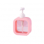 Vastupidav seebi dosaator libisemiskindlast plastikust korduvt&auml;idetav 300ml roosa