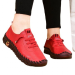 2022 Fashion Beef Tendon Pehme p&otilde;hjaga naiste kingad Mother Kingad Naiste kevad- ja suvejalatsid vabaajajalatsid 35 must