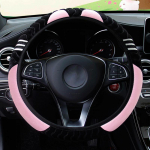 15 auto rooliratta kate Elastne soe libisemisvastane ratta kate Autotarvikud roosa