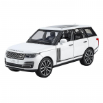 1/32 Range Rover Sports maasturi sulamist automudel Diecast Metall Maastikus&otilde;idukid Automudel Simulatsioon Heli ja Valgus Laste M&auml;nguasi Kingitused valge