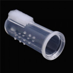 Pehme s&otilde;rmega hambahari kutsika koera pluss m&auml;nguasja hambahari hambahari koerahoolduseks kasside puhastusvahendid 1pc