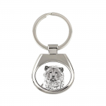 Chow Chow - keychain with a dog, keychain with a print, personalized pendant from the Art-Dog brand