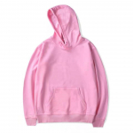 Klassikaline tavaline kapuutsiga kampsun &uuml;hev&auml;rviline fliisist pullover teismeliste trendikas kapuutsiga pusa lahtine kapuutsiga S valge