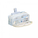 Suure mahutavusega pliiatsikott Kawaii kirjatarvete kott L&auml;bipaistev pliiatsikott L&auml;bipaistev koolikott Pliiatsikarp T&uuml;drukud