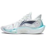 Li Ning Sonic 11 - Lingbo Tugevdatud K&uuml;lgtoetus T&auml;pne Haarduvus Stabiilsus Meeste Korvpallijalatsid Pilve-Valge ABAT021-2 46⅓