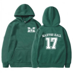 Maxton Hall 17 TV graafiline kapuutsiga pusa Maailm meie vahel pusa Naiste vabaaja unisex riided Talvine mugav M