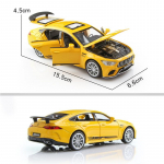 Mercedes Benz GT63 AMG superauto simulatsioon, survevalu ja m&auml;nguasjas&otilde;idukid, helid ja valgus, tagasit&otilde;mbamisauto 1:32 sulami mudel