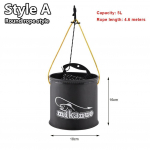 V&auml;liskeskkonna Kalastus&auml;mber EVA Paks Eluskala &Auml;mber Kokkupandav Kalas&ouml;&ouml;da &Auml;mber K&ouml;ie/K&auml;epidemega Kalastustarvikud Style A