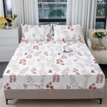 Lilletr&uuml;kis Deep Pocket kuninganna voodilinade komplekt - 3 arvutit pehmest mikrokiust kuninganna voodilinad Deep Pocket pleekimiskindlad voodipesu linad ja padjap&uuml;&uuml;rid 160x200+25cm+2 pillowases