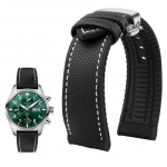 Klassikaline 20mm 21mm 22mm L&otilde;uend Nailon Seiko kelladele Kummist Rihm Veekindel Kellarihm Meestele Tissot Citizen Mido Kellatarvikud 20mm